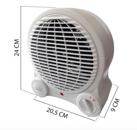 Calefactor de Ambiente KALLEY K-CA18 Blanco